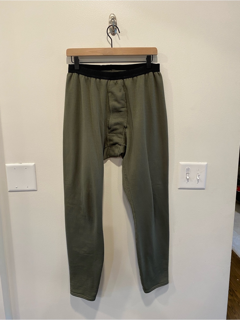 Patagonia MARS R1 Capilene Baselayer Grid Fleece Pant men’s size XL alpha green